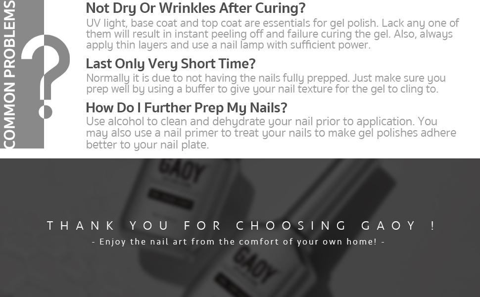 GAOY 16ml 2 Pcs Glassy Gel Top Coat and Base Coat Set Holiday Gift Pick,No Wipe Foundation Combination for UV Light Cure Nail Polish