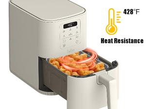 Collapsible Air Fryer Liners 2-Pack for 4Qt Slim Air Fryer(3.3lb Capacity), Reusable Airfryer Pot Rectangle, Non-stick Baking Basket Insert for Air Frier Accessories,Gray+Black Collapsible Air Fryer Liners 2-Pack for 4Qt Slim Air Fryer(3.3lb Capacity), Reusable Airfryer Pot Rectangle, Non-stick Baking Basket Insert for Air Frier Accessories,Gray+Black