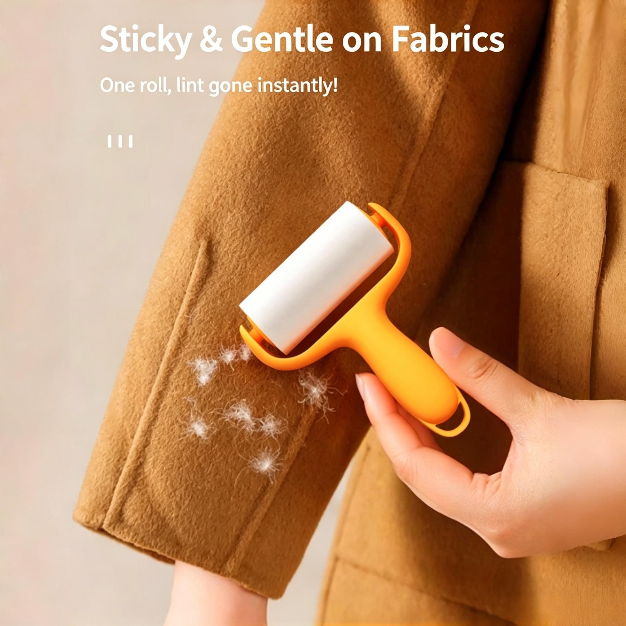 Detachable Dust Roller, Replaceable and Durable, Highly Effective at Removing Pet Hair, Ideal for Home Cleaning Accessories