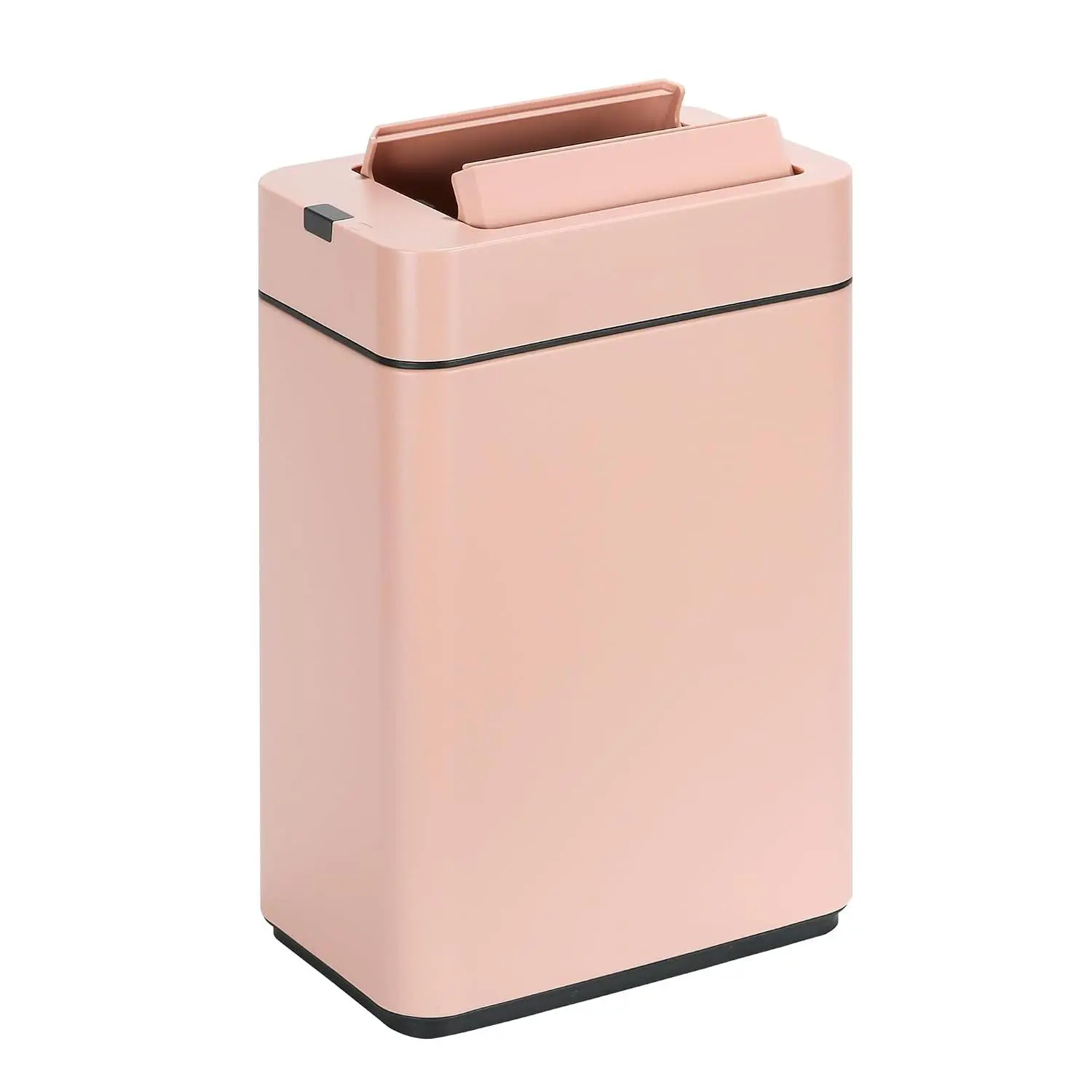 Slim Bathroom Trash Can with Lid 2.6 Gallon  Trash Can  | Motion Sensor Butterfly Lid Garbage Can Automatic Stainless Steel Wastebasket Bathroom Decor for Bedroom Office Toilet