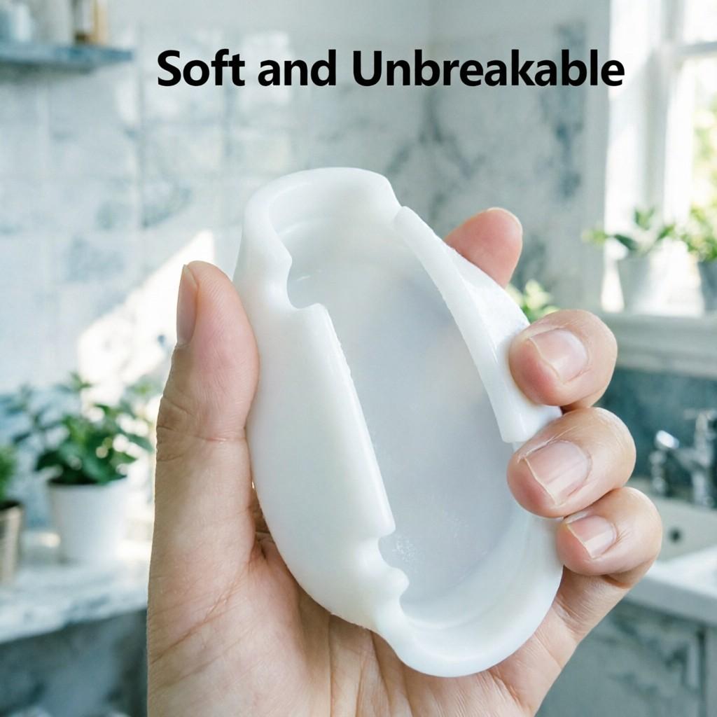 3pcs Silicone Ashtray Set, Luminous Design, Durable & Portable, Ideal for Outdoor Use, Perfect Gift for Smokers