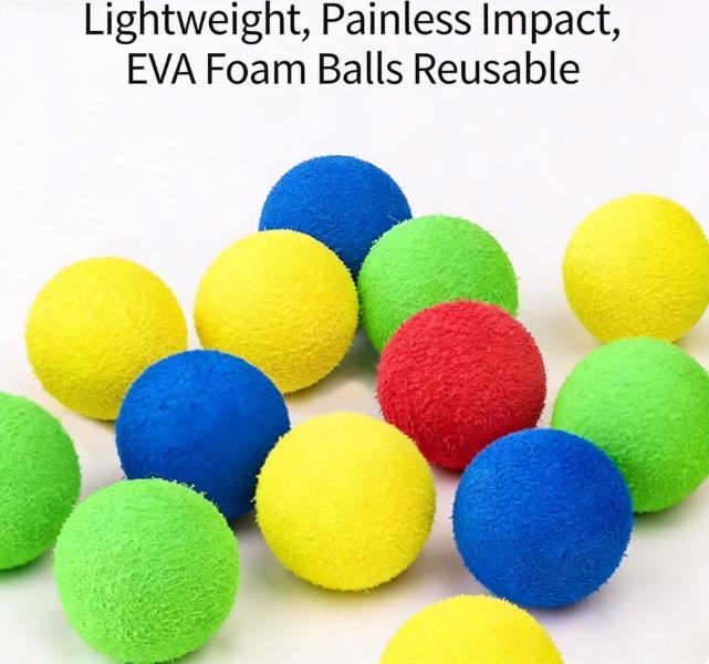 21Pcs Cat Ball Toy Launcher Gun,Cat Balls Fetch Toy,20Pcs Plush Fuzzy Balls Launcher Cat Toy for Cats with 1 Gun,Funny Interactive Cat Toys for Bored Indoor Adult Cats,Cute Kitten Kitty Toys