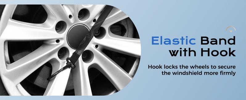 Black Friday Deal! 2025 Upgraded 2-in-1 Windshield Snow Shield Cover - Thickened 600D Oxford Fabric, All-Season Anti-Snow/Ice/Frost & UV Sunshade, with Side Mirror Covers, Easy to Install TikTok Shop Car Windshield Snow Shield - Anti-Snow Protection