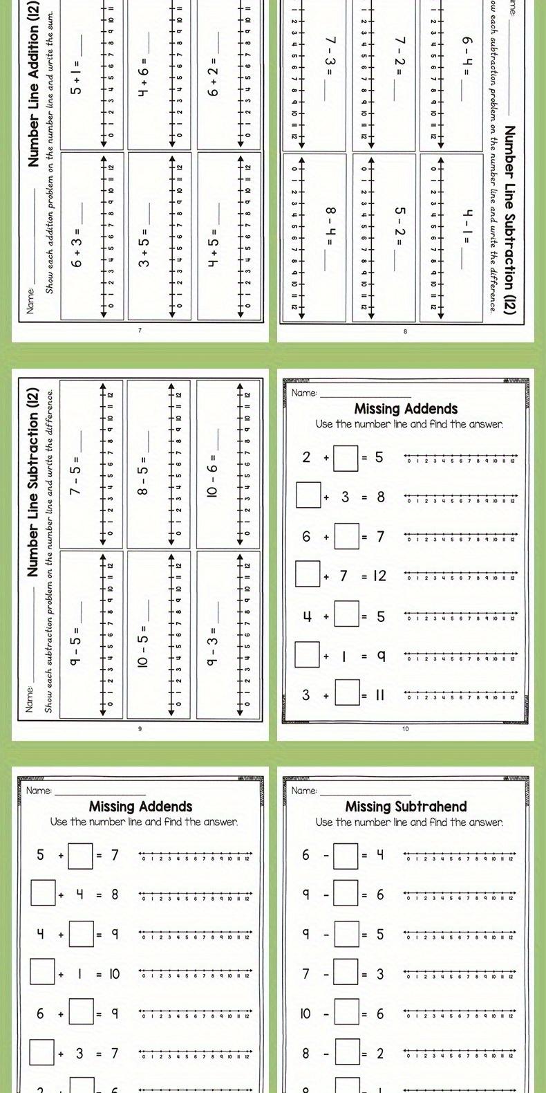 This Math Workbook Includes Mental Arithmetic Exercises For Addition And Subtraction Within 20, Suitable For Children Aged 6-12, It'S A Math Practice Book, Educational Aid, Teaching Supplies For Homeschooling, Preschool, And First Grade