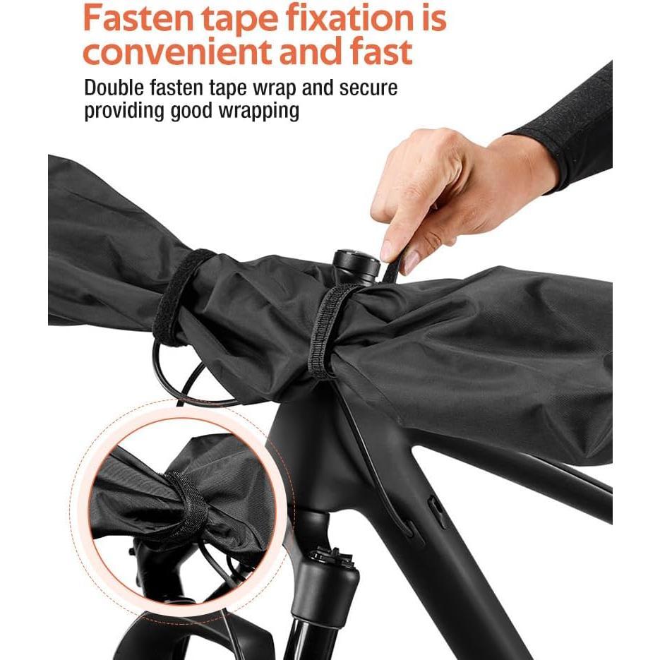 2-  Cover for Handlebar,Easy to Install and disassemble.2P-Standard / 1P-Large  Handlebar Cover