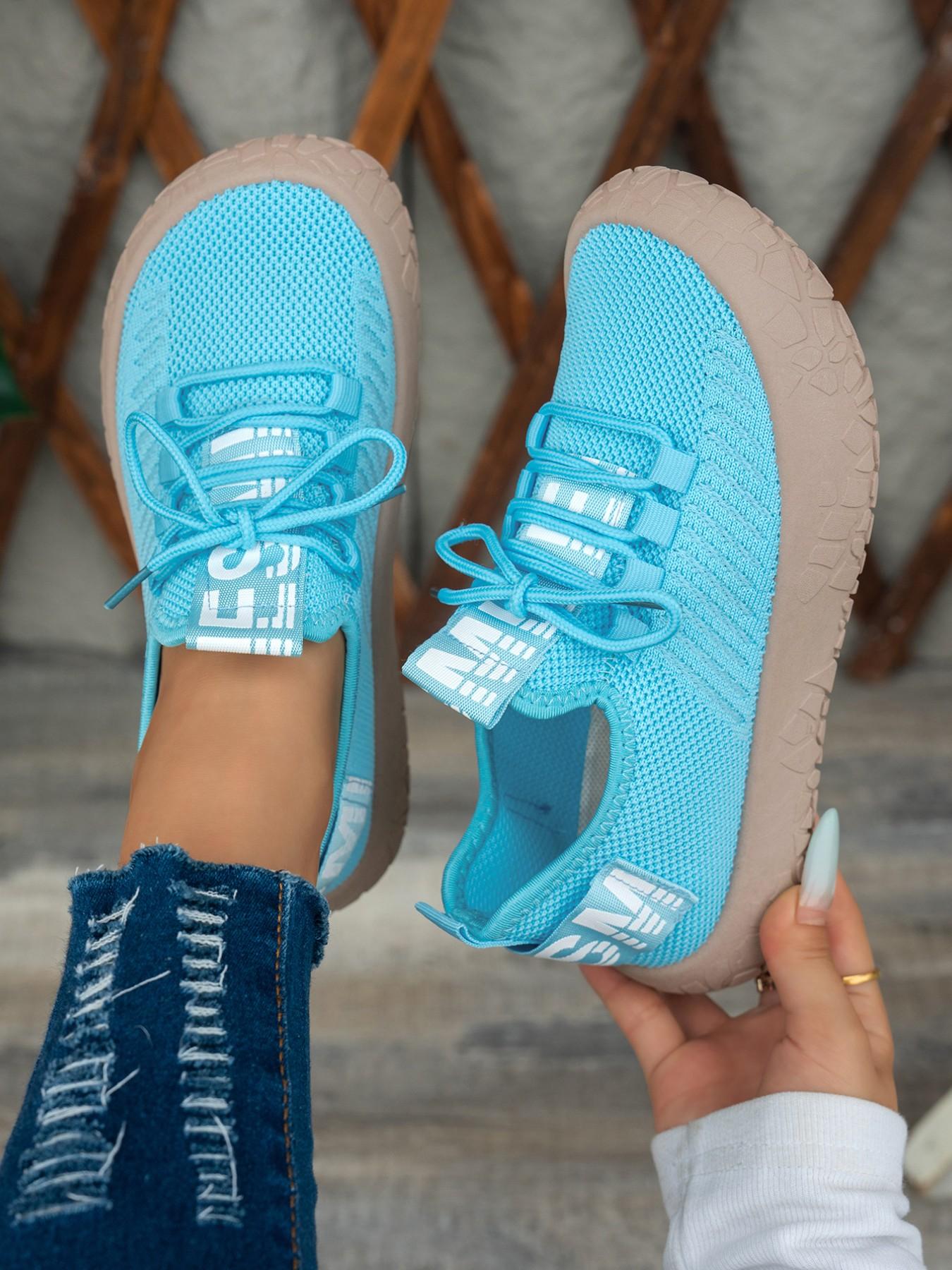 Women's Casual Sneakers, Breathable Mesh, Elastic Laces, Thick Sole, Thick Soled Sneakers, Anti-Slip, Lightweight, Casual Athletic Sneakers, Trendy, Perfect for Daily Wear, Sports, Outdoor Activities