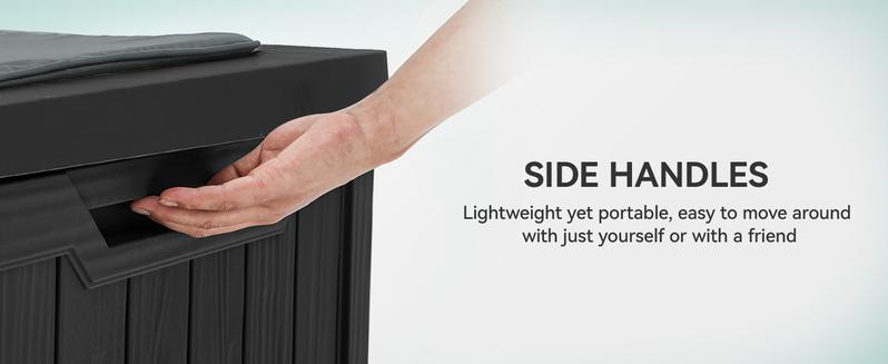 YITAHOME 100/120 Gallon Large Outdoor Storage Deck Box, Waterproof, Storage Bench with Lockable Lid for Patio, Pool Supplies, Garden Tools, Pillows, Easy Assembly YITAHOME 100/120 Gallon Large Outdoor Storage Deck Box, Waterproof, Storage Bench with Lockable Lid for Patio, Pool Supplies, Garden Tools, Pillows, Easy Assembly