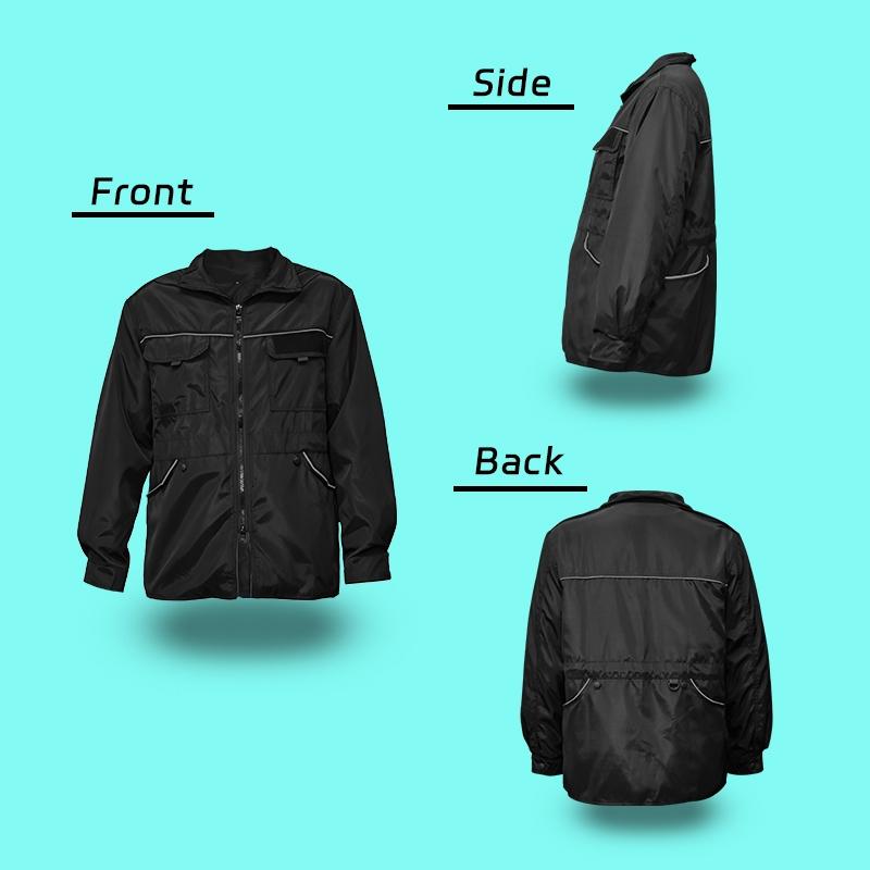 Long Sleeve Dog Training Work Jacket, Waterproof Anti-Stain, Multiple Pockets, Versatile Pet Care Clothing for Trainers