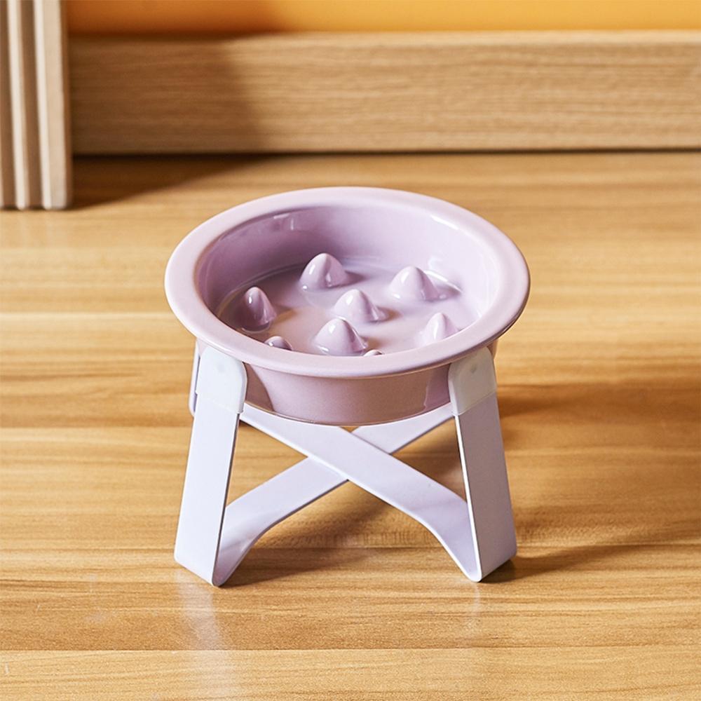 Slow Feed Ceramic Dog Pet Slow Feeder, Cervical Spine Protection, Anti-Choking Cat Bowl, Dog Food Bowl, Cat Food Bowl, Elevated Slow Feeder, Slow Feeder Bowls