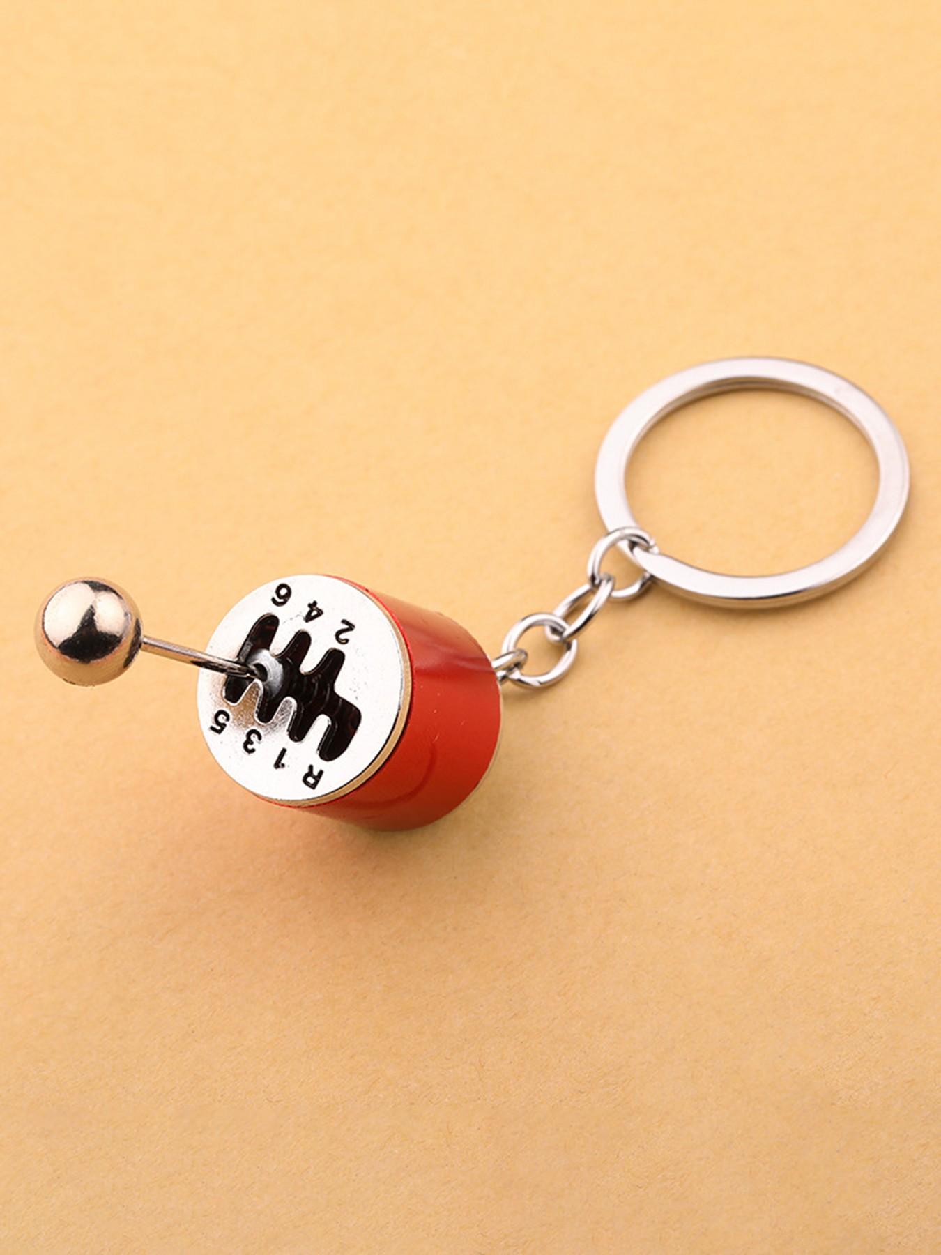 Creative Car Gear Shift Keychain, Manual Transmission Model Gift, Stress Relief Toy, Unique Car Accessory, Compact Size, Fun Element, Perfect for Car Enthusiasts