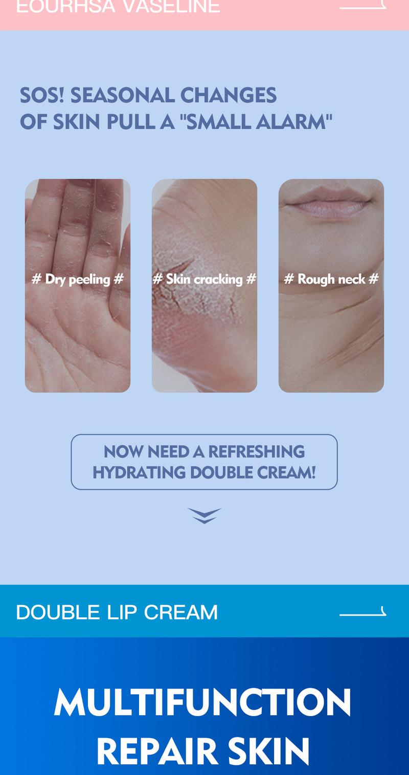 【Buy 1 Get 1 Free】Anti Crack Foot Care Cream, Anti Dry Cracked Hand and Foot Cream, Moisturizing and Softening Foot Cream. Suitable for Dry and Cracked Feet. Removes Dead Skin and Makes Feet Smoother and Softer.