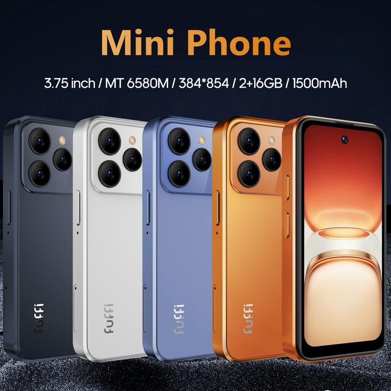FUFFi-M17 Pro Mini Smartphone, 3.75 Inch Display, 2+16GB Storage, 3g Network, Dual Sim, Android 8.1, Fashionable Phone, New Model