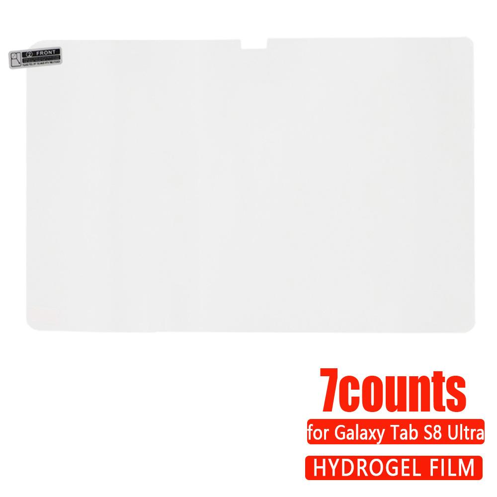 HD Soft Tablet Screen Protector, 7 Counts Lightweight Fit Screen Protector, Scratchproof Tablet Accessories for Galaxy Tab A8 10.5" 2021/A 10.1" 2019/S8/S8+/S8 Ultra