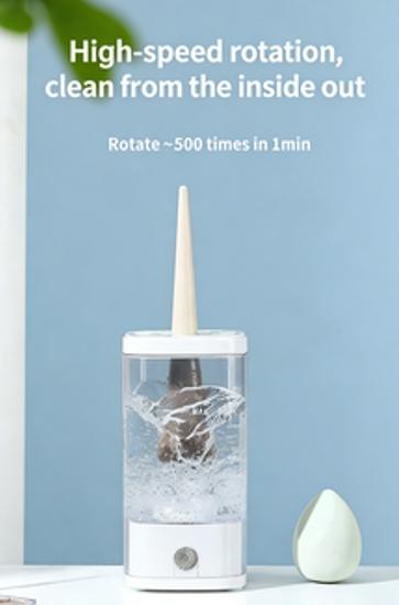 Automatic Electric Makeup Brush Cleaner, Multifunctional Beauty Tool, Ideal for Daily Use, Essential Gadget for Perfect Application