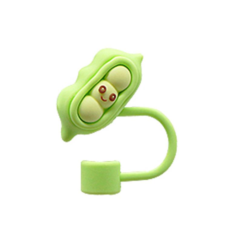 Cute Cartoon Straw Topper, Decorative Straw Stopper Dust Cover, Aesthetic Cup Ornament for Travel Tumbler No straw in cluded