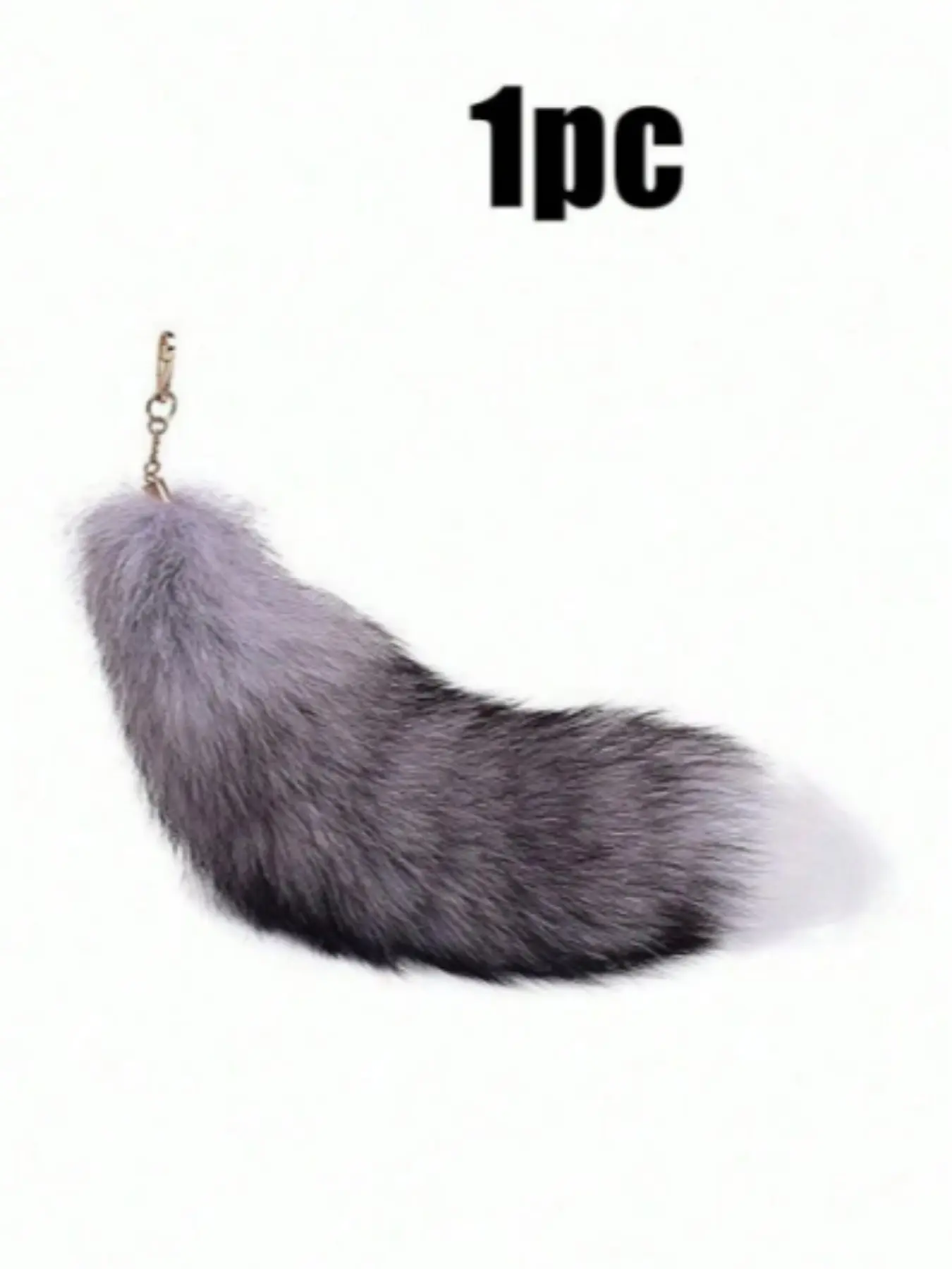 Cute Plush Tail Keychain, Keychains Cute, Keyring, Animal Key Ring Pendant, Unisex Gift, All-Season Accessory, Random Color, Perfect for Bags & Gifts