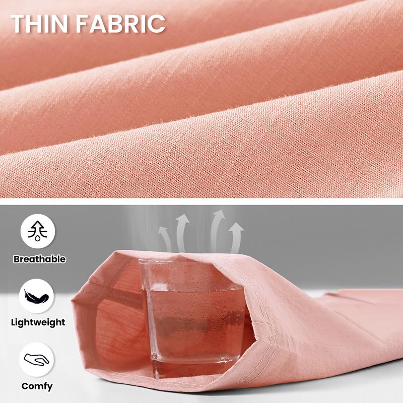 2 PACK YSENTO Womenswear  Outdoor Lightweight Cargo Capris Pants Casual Trouser Trip Loose Shorts comfy Summer Bottoms plus size Basic Black+Pink