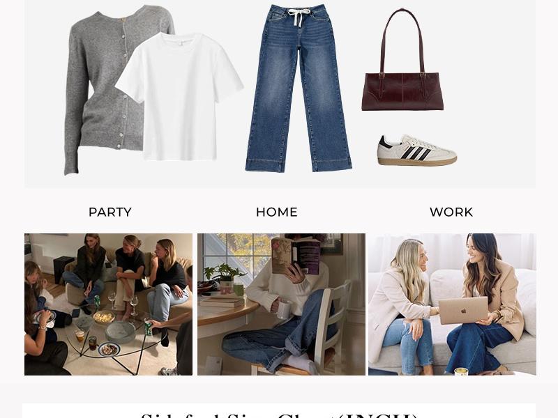 Sidefeel Women's Wide Leg Jeans High Waisted Stretchy Straight Leg Baggy Drawstring Zimbaplatinum Denim Pants TikTokShopBlackFriday