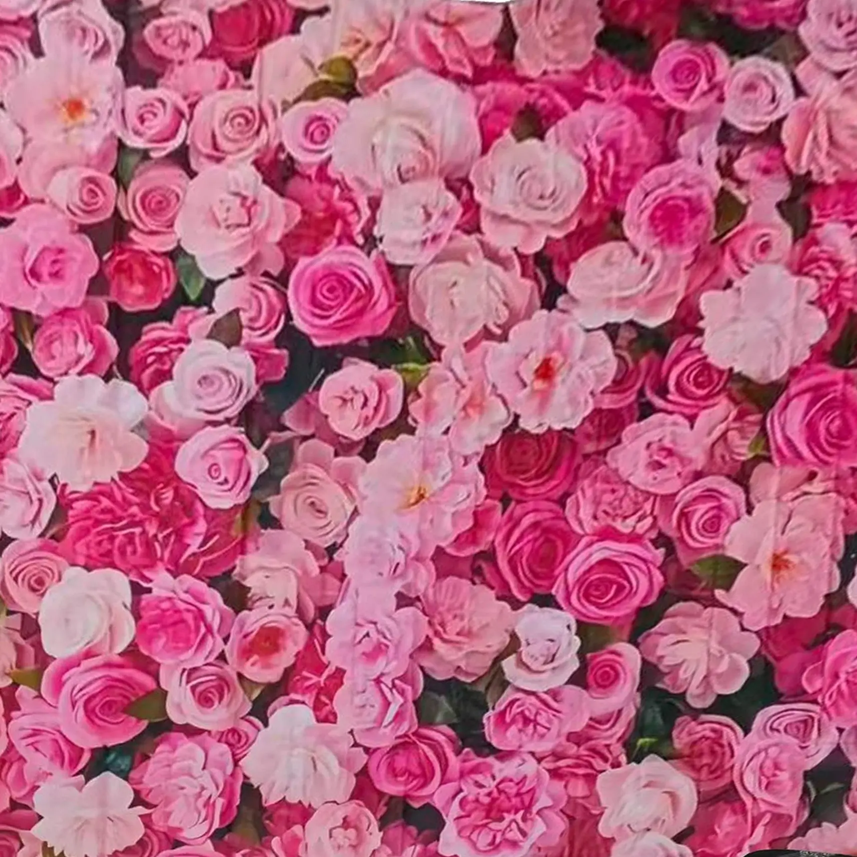Rose Wall Photography Background, Indoor Backdrops, Flower Backdrop, Photoshoot Backdrops, 230x180cm Floral Design, Polyester Material, Ideal for Valentine's Day, Wedding, Birthday Party, Party Decoration Supplies