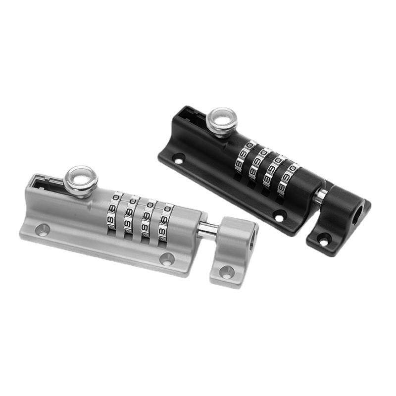 Password Lock Bolt Latch Waterproof Rustproof Hook Wood Door Security Anti-Theft Zinc Alloy Combination Lock, Sturdy Lock, Durable & Easy Install