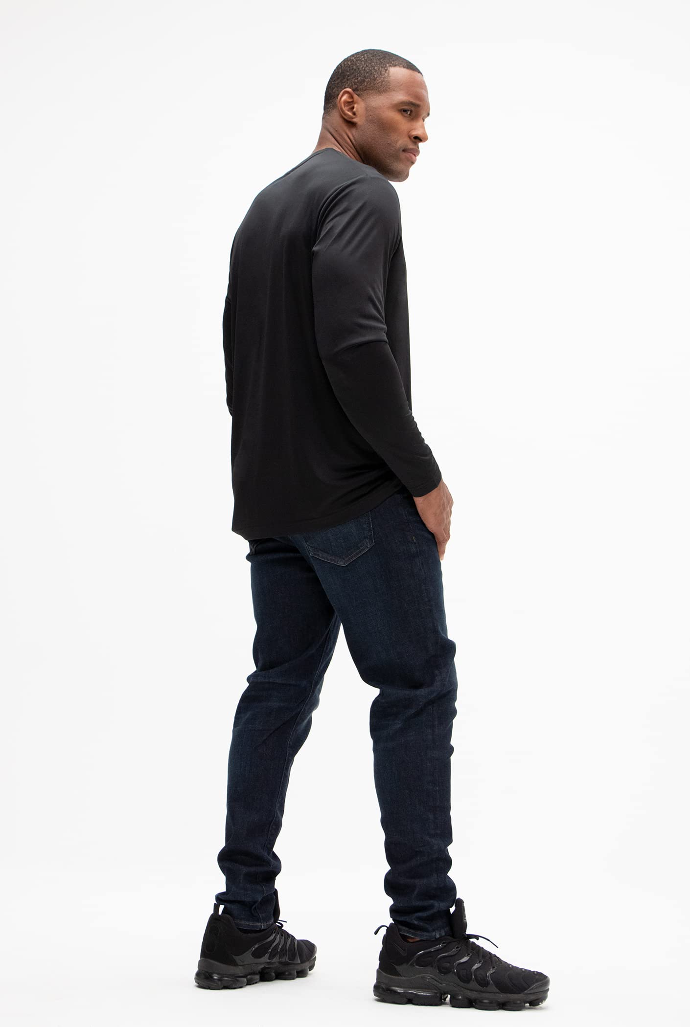 5 PIECES Long Sleeve Shirts for Men Moisture Wicking Mens Tee Shirts Workout  T Shirt for Running workout tops gym outfits