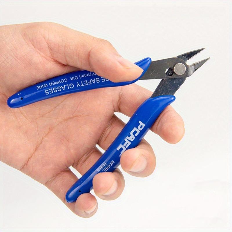 1pc Industrial Electronic Pliers Durable chrome vanadium steel for wire cutting trimming plastic Electronic feet Hand tools Multi Function Pliers