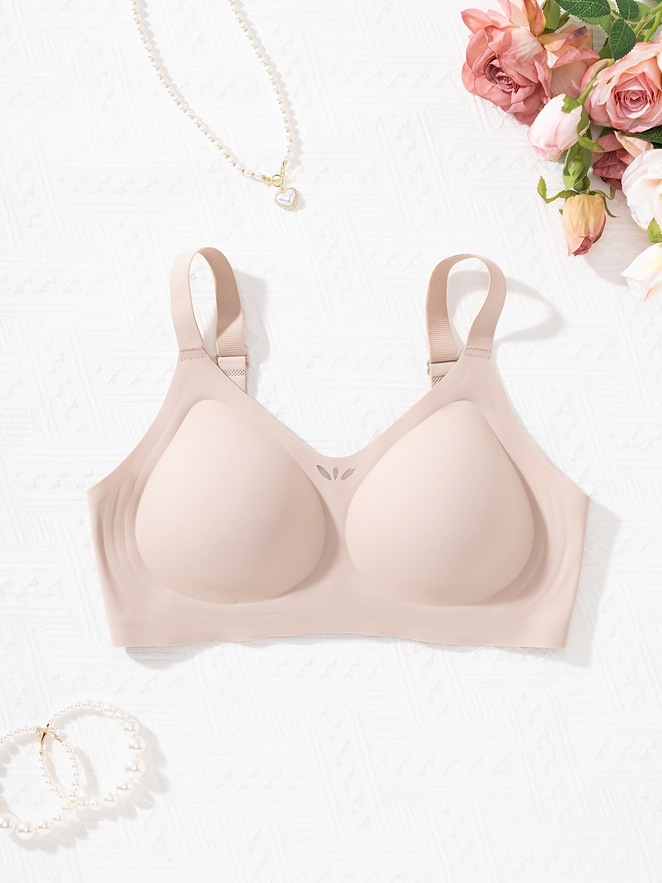 Jelly Bra - Wireless Seamless Adjustable Jelly Underwear, Comfortable Lift, Suitable for All Bust Types, Good Medium Support and Beautiful Daily Bra