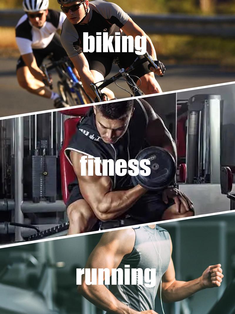 [Quick Dry Hoodies] 3 Men's Quick Drying Breathable Hoodies With Masks |   Long Sleeved T-shirt - Spring And Autumn Compression Sports Top - Enhance Your Workout Performance, It's A Gift