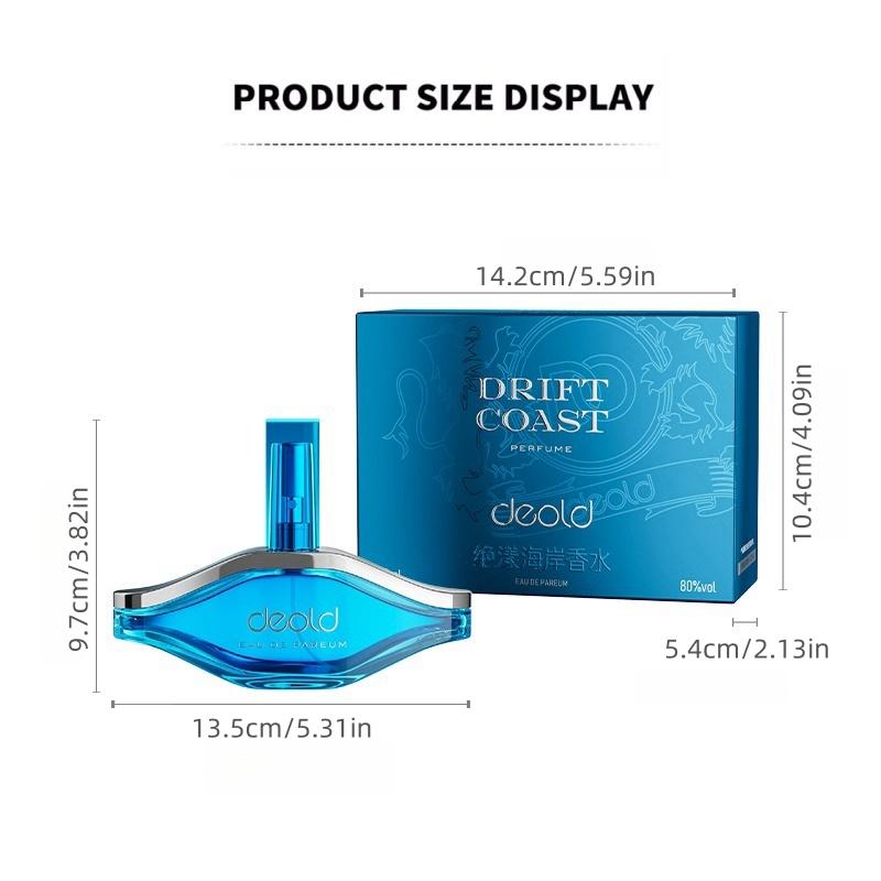 Deold Drift Coast Perfume, Citrus Fragrance Eau De Parfum, Bergamot ...