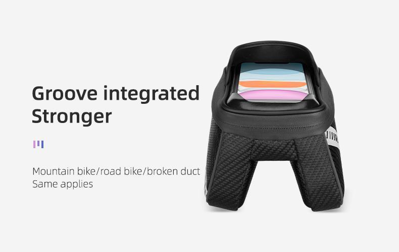 ROCKBROS Bike Phone Front Frame Bag Top Tube Bike Bag Bicycle Handlebar Bag Cell Phone Holder Mount Bag Cycling Accessories Storage Pouch for Phone 15 16 Pro Max Below 7.2” ROCKBROS Bike Phone Front Frame Bag Top Tube Bike Bag Bicycle Handlebar Bag Cell Phone Holder Mount Bag Cycling Accessories Storage Pouch for Phone 15 16 Pro Max Below 7.2”