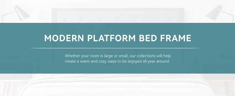 HOOMIC Twin/Full/Queen/King Upholstered Metal Bed Frame - 【Frame Only No Mattress】Finely Stitched Headboard in Faux Leather/Linen, Robust Noise-Free Design, Black/Dark Grey, #TikTokShopBacktoSchool