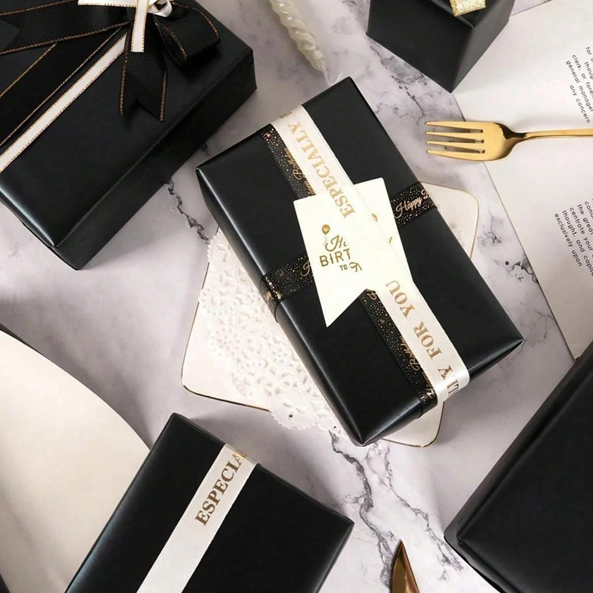 Matte Metal Gift Wrap Paper, Solid Color Packaging Paper, Wrapping Paper, Ideal for Weddings, Valentine's Day, Birthdays, Christmas, DIY Bouquets