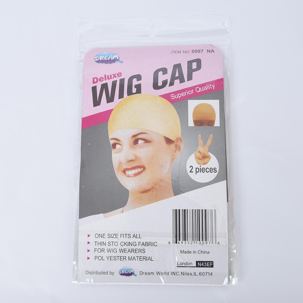 2 PCS/1 Bag Hair New Stocking Cap For Wigs For Lace Front Wig Transparent Wig Cap for Wig Stocking Wig Caps For Women