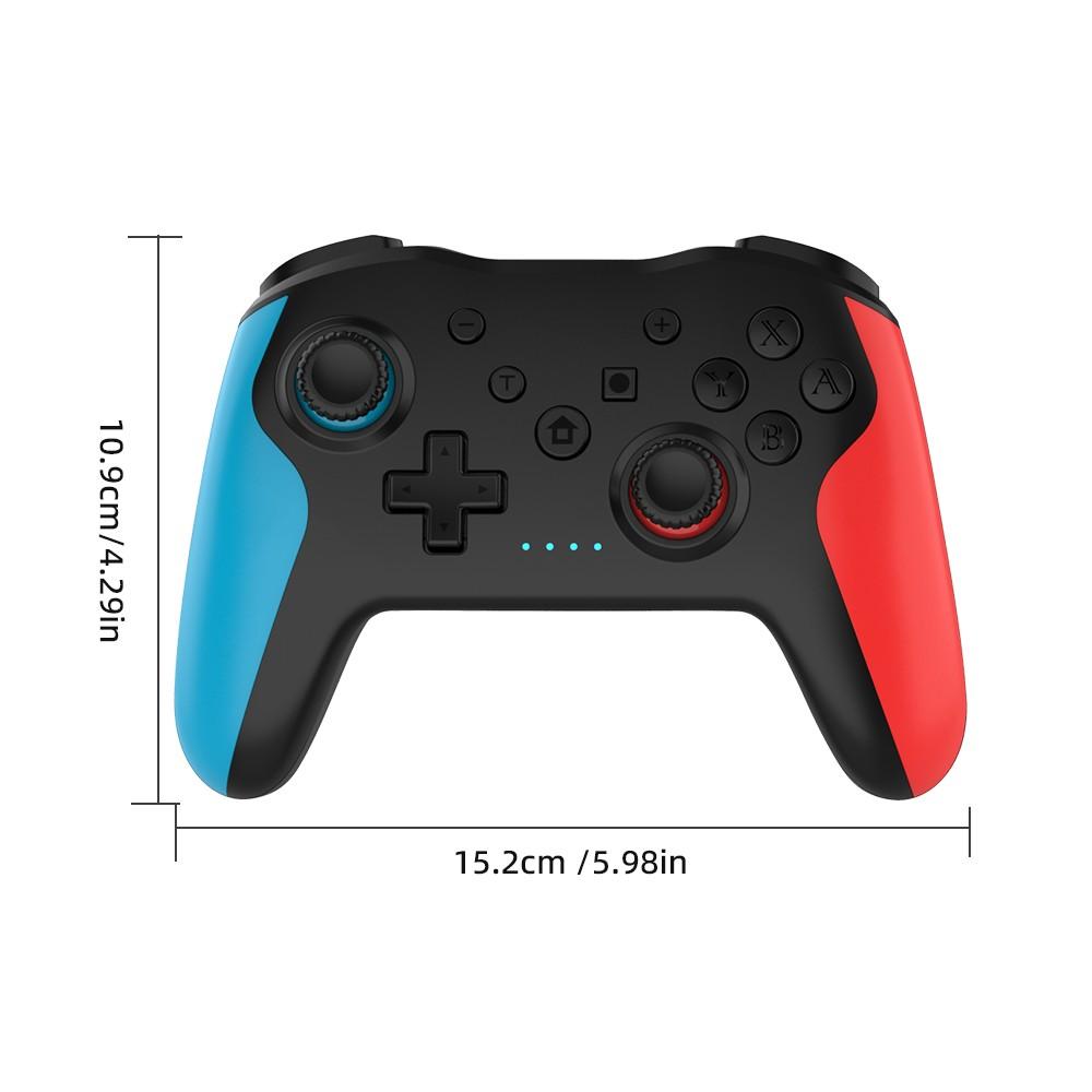 Wireless Bluetooth-compatible Game Controller, Universal Controller, Dual Vibration Joystick for Nintendo Ps3 PC Windows, Perfect Gaming Handle for Console Enthusiasts