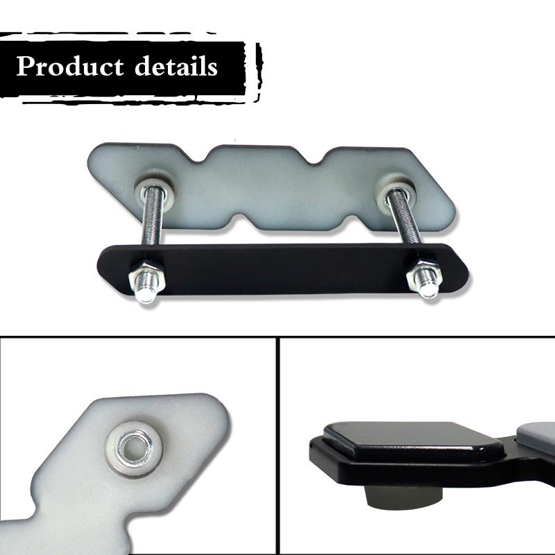 1 Set Tri-color 3 Front Grille Badge Emblem Decor For Toyota Tacoma TRD Pro 4Runner Tundra FJ RAV4 etc