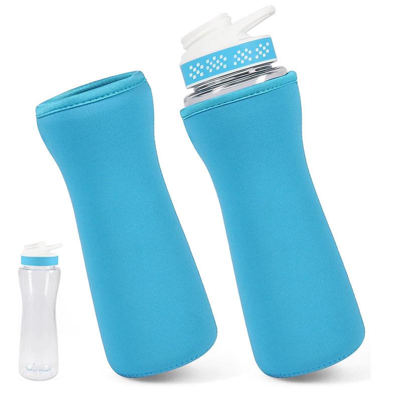 [cirkul Water Bottle Set], Outdoor Sports & Fitness Insulated Bottles Compatible with 22oz Plastic & Stainless Steel, Rubber Material