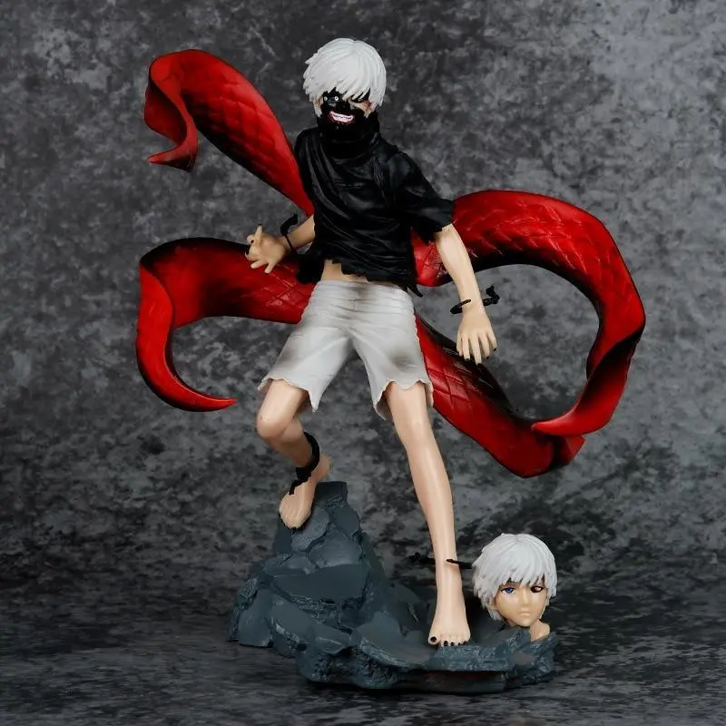 2026 hot item Tokyo Ghoul Figure Centipede Mask Centipede Face-Changeable Kaneki Ken Animation Figure Figure Peripheral Decorative Ornaments Popular toys