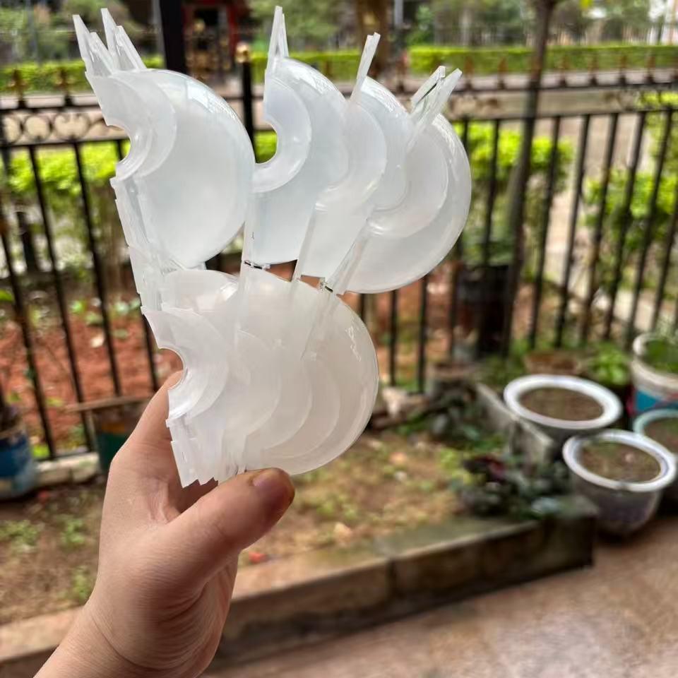 5 Transparent Root Growth Boxes, Root Ball Grafting Tool, High Pressure Plant Propagation, Air Layering Pod, Garden Tree Rooting and Propagation Balls