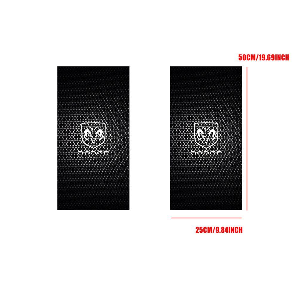 PVC Car B-pillar Sticker Center Column Cover Decals Auto Accessories For Dodge Durango Caliber Dakota Neon SXT Colt Ram Dart SRT