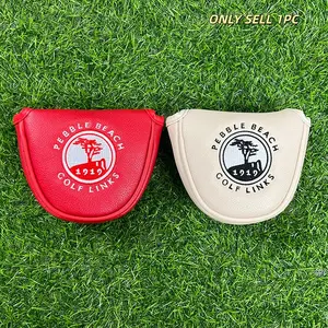 Durable Golf Club Cover with Magnetic Suction Closure, Universal Size Golf Club Head Cover, Embroidered Design for Ultimate Protection, Golf Accessory, Golf Supply