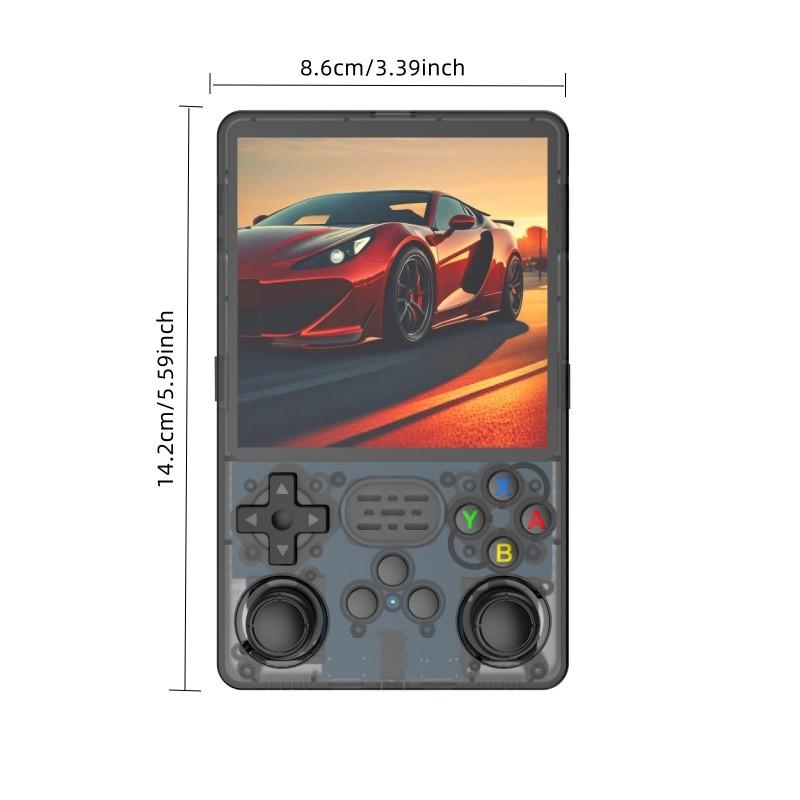 Boyhom R36plus Retro Handheld Gaming Console, 4 Inch IPS Display, 64GB 128GB Storage, WiFi, Nes Snes Game Boy Advance N64 Ps1 Psp Emulator