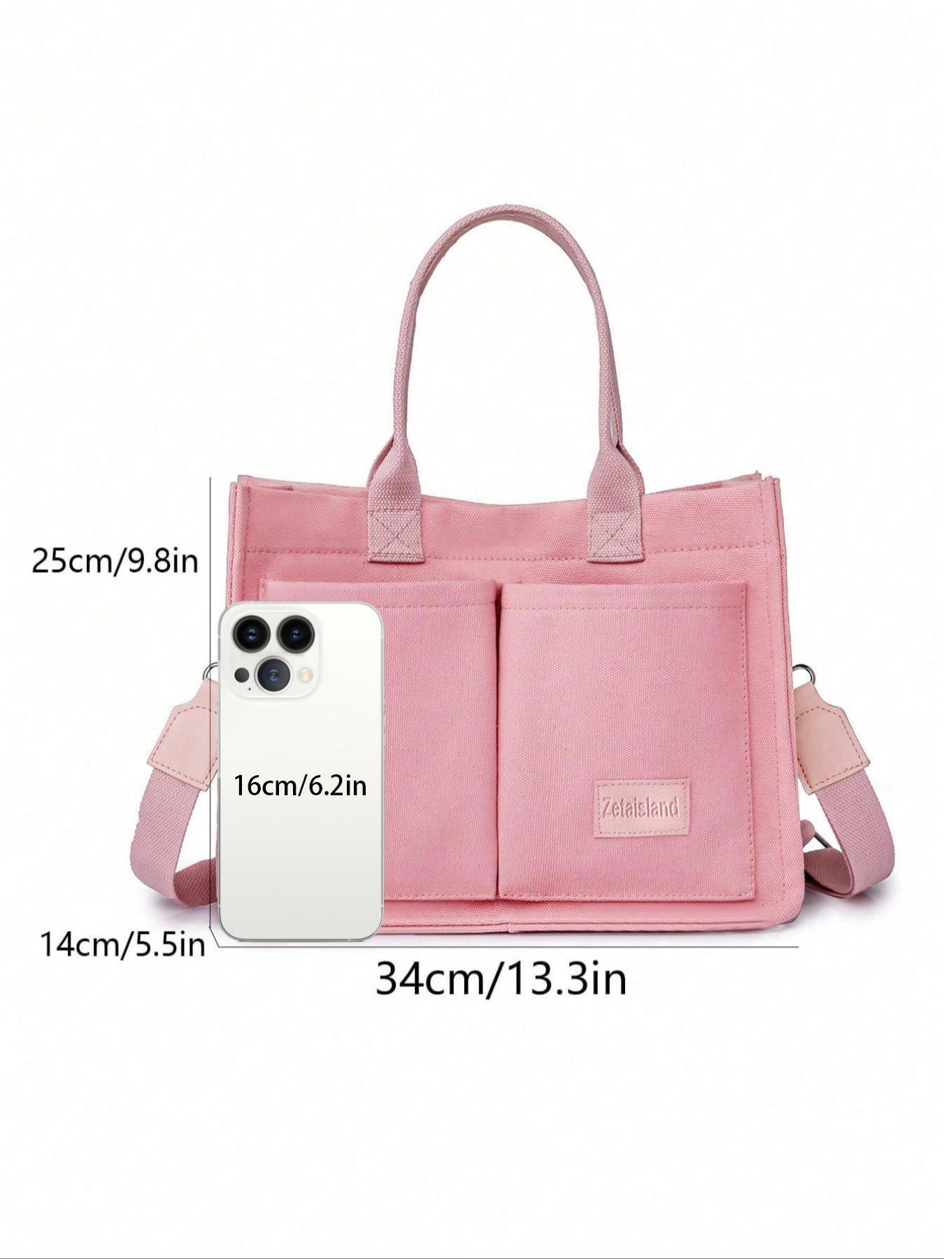 Personality classic  practical  casual and versatile one-shoulder commuter messenger bag, with many compartments for storage design, versatile commuter bag for daily students, suitable for shopping and traveling. Casual Messenger Bags