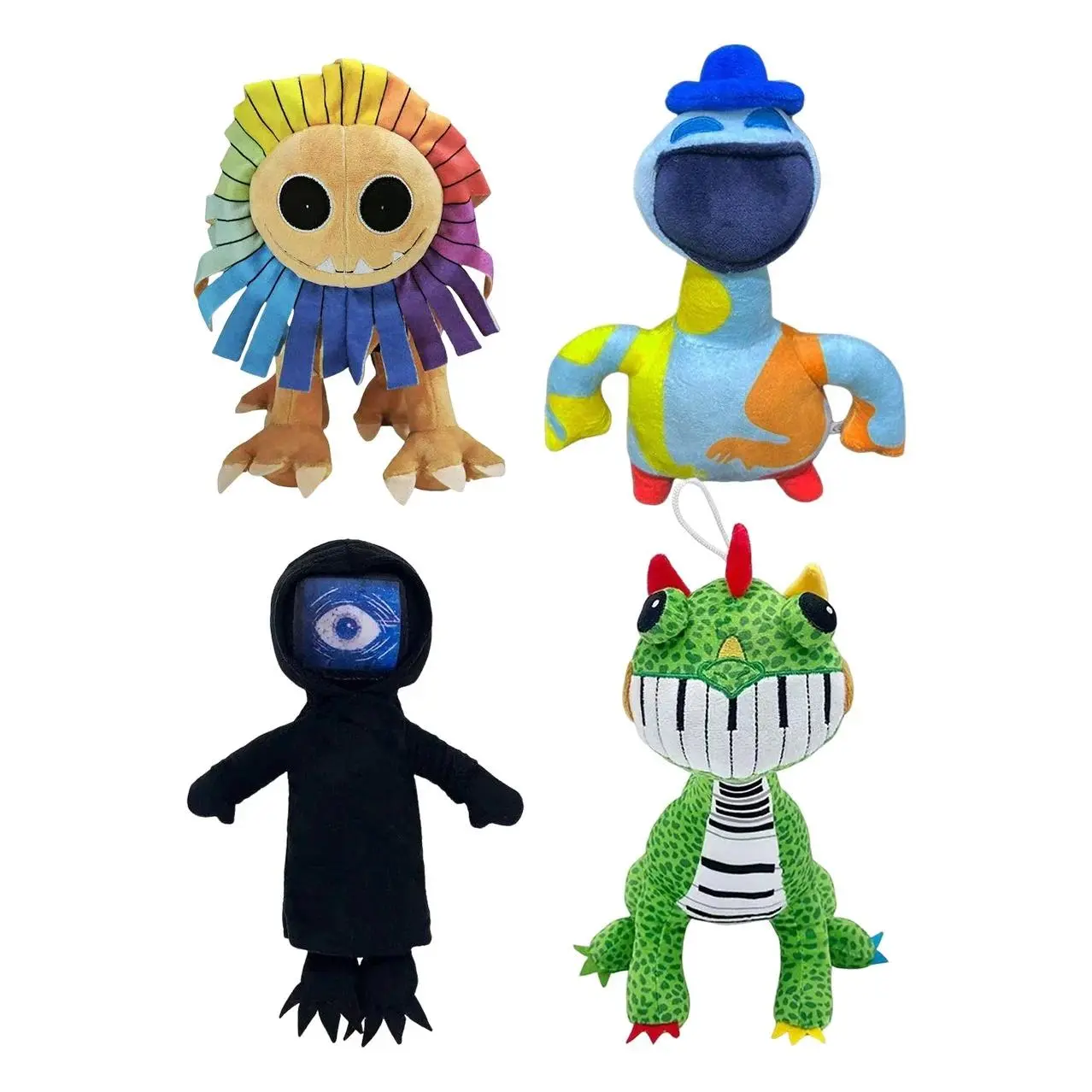2026 New hot item Nightmare Critters Lion Plush Toy Poppy Playtime 4 Soft Stuffed Rainbow Mane Cute Plush Doll Home Decor Gift For Game Fans