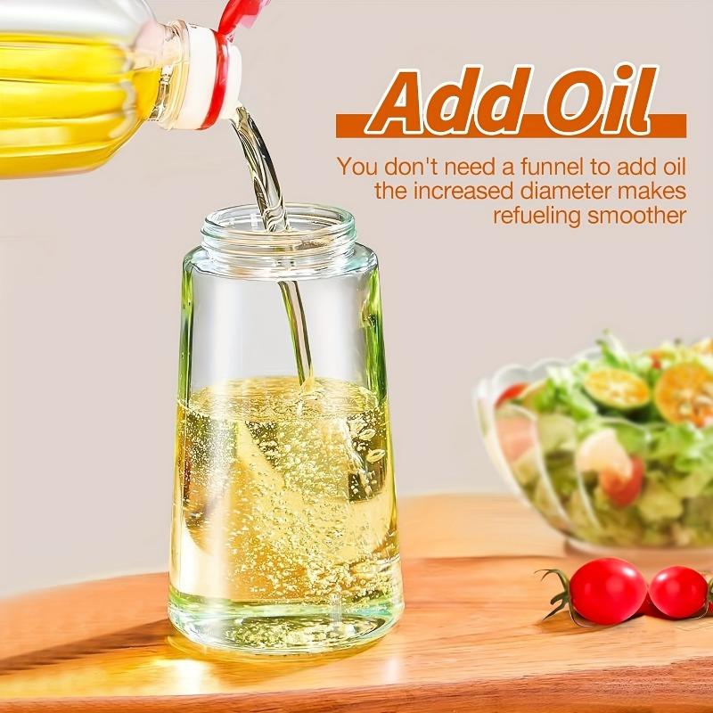 Plastic oil sprayer kitchen dispenser bottle, spray bottle, olive oil sprayer and dispenser, oil spray bottle for cooking, barbecuing, air frying, baking and salads
