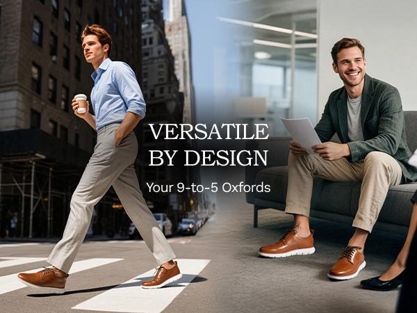 Bruno Marc Men's Casual Dress Sneakers Formal Business Shoes Crossflex NeatLite Oxfords SpringStatements