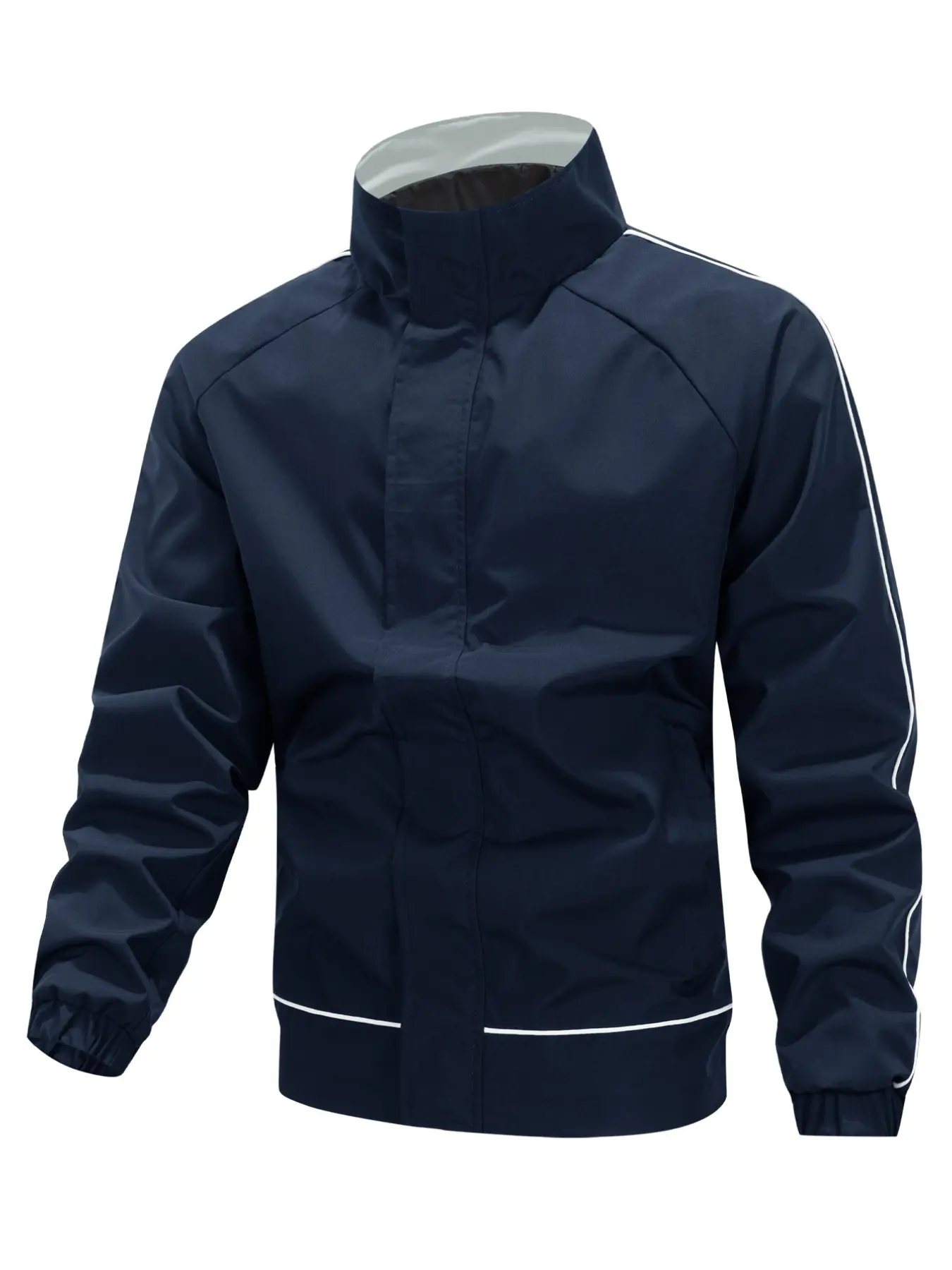 Men's Softshell Work Jacket, Durable Comfortable Design, Perfect for Outdoor Activities & Daily Wear, Fashionable Practical Outerwear