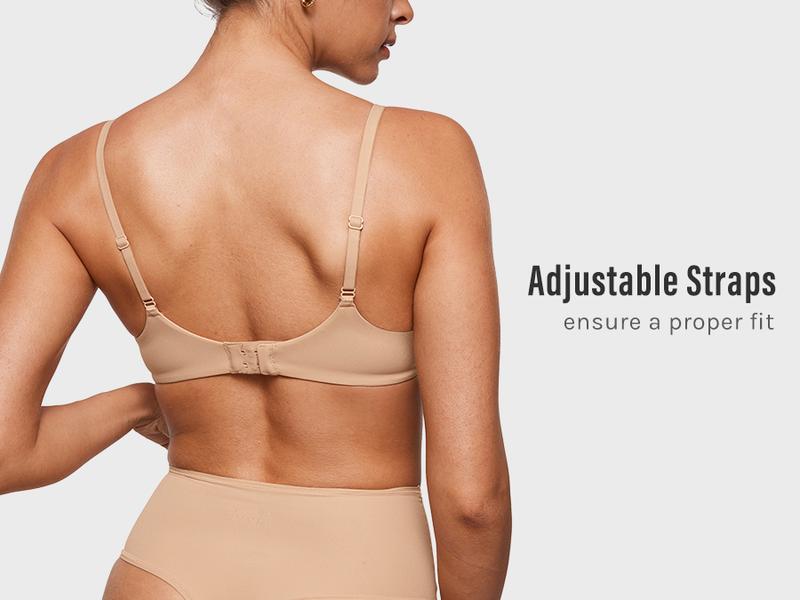 INLYRIC Women's Inbarely Plus Plunge Bra - Unlined Underwire Sexy Demi Balconette Bras