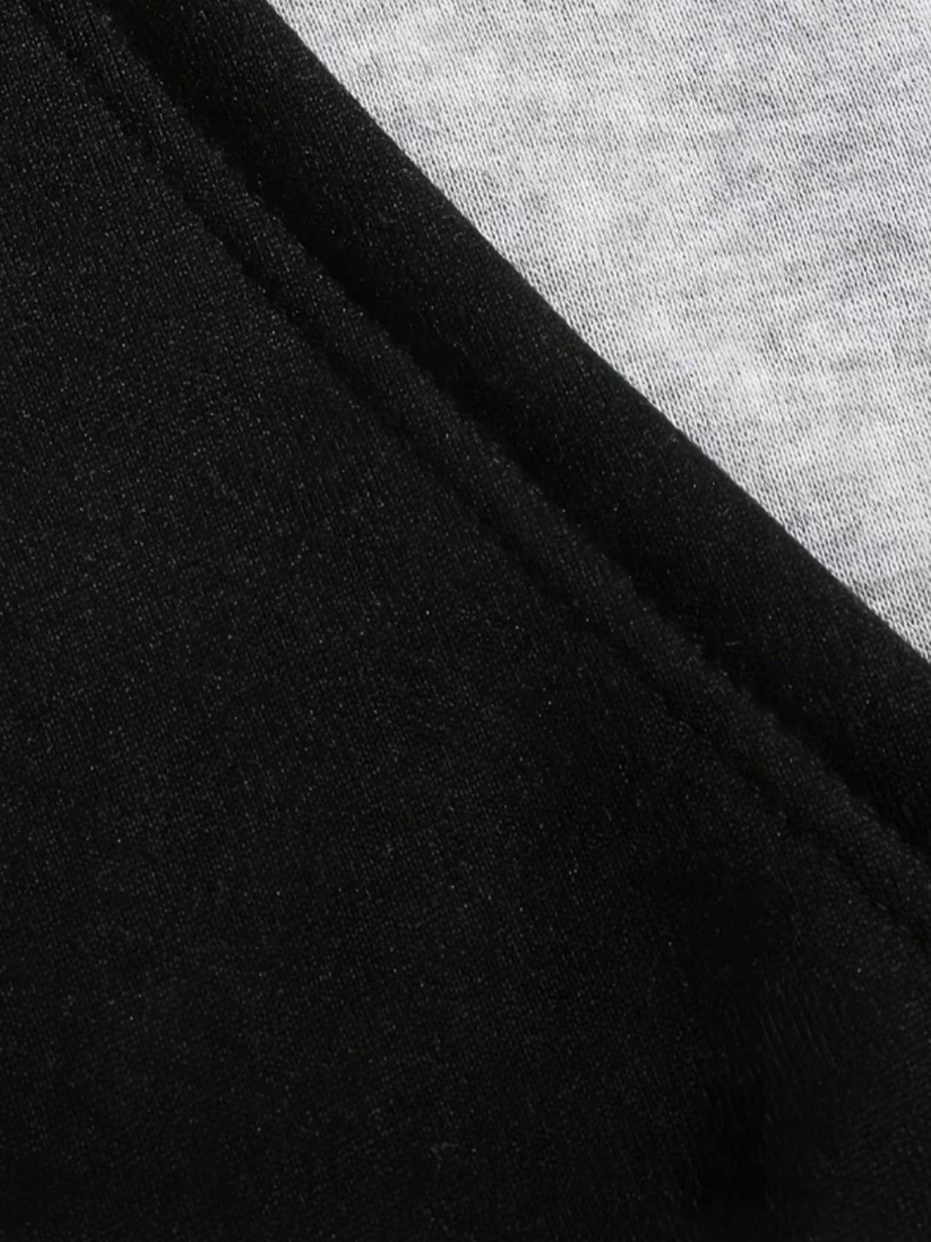 Autumn Winter Design Zipper Thickened Long Sleeve Hoodie, Pocket Portable Fashion Patchwork Colorblock Vintage Eagle Flag Pattern Comfortable Casual Streetwear Sweatshirt