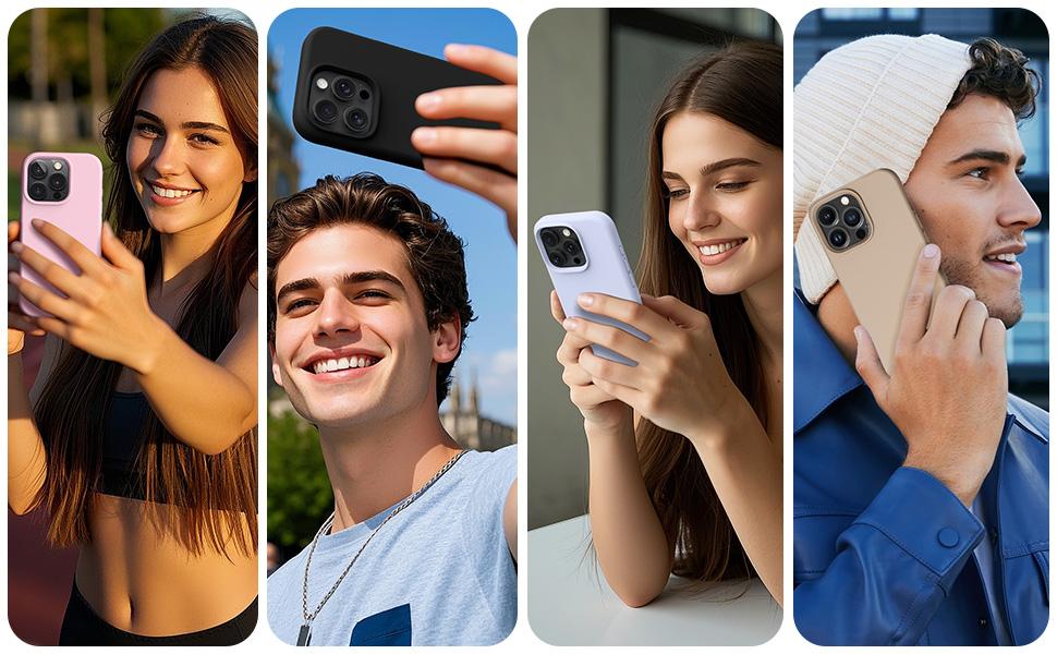 OTOFLY iPhone 16 Pro Case with Camera Control Capture Button, Compatible with MagSafe, Silicone Shockproof Military-Grade Protection, 6.3 inch Metal Cloth Phonecase Cellphone Casing Protective Smartphone Wireless Durable