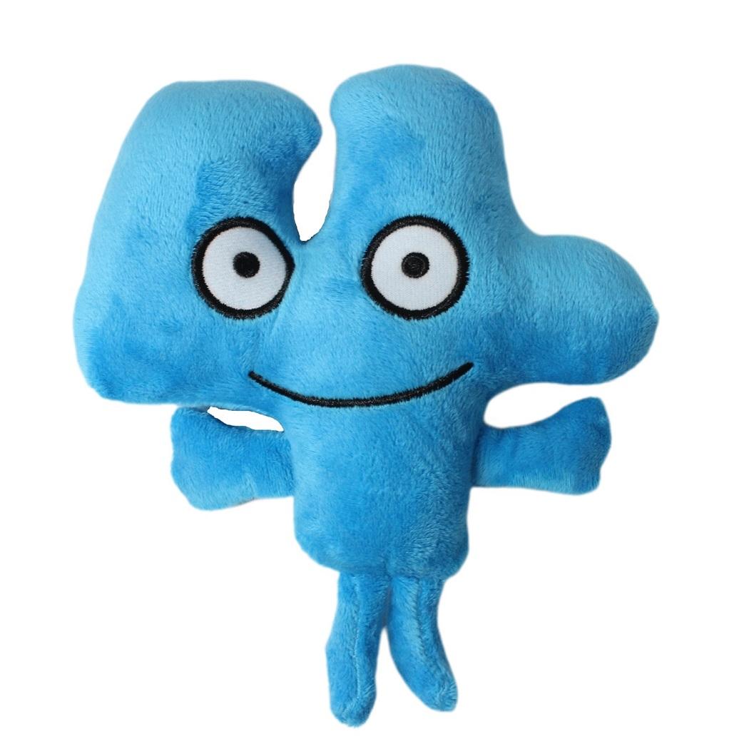 Hot Arrival Battle For Dream Island Plush Toy BFDI One Two Four X Stuffed Animal Soft Doll Clock Button Waffle Ball Fan Kid Gift